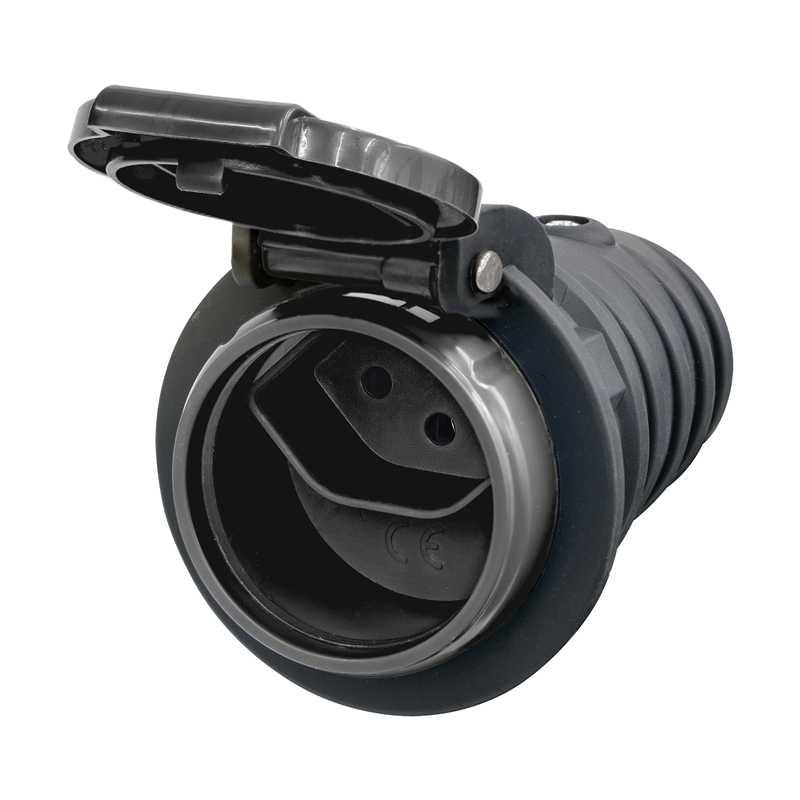 Kupplung T13 IP55 schwarz mit EAN