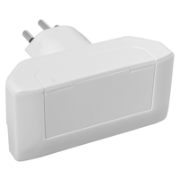 Mehrfachadapter OPPOSITE 2xT13 drehbar 270° ws