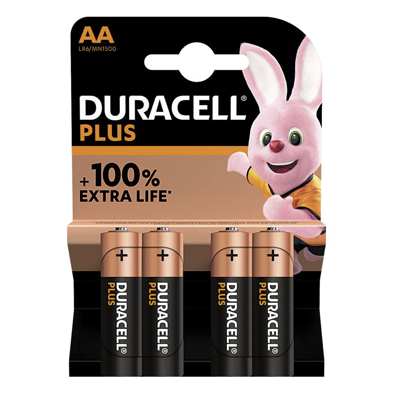 Duracell Plus 1.5V MN1500 LR6 AA