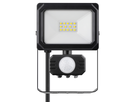 Lampadina muro esterno LED 10W con PIR 120° ne