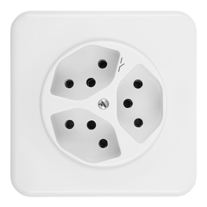 STANDARDdue Presa da inc. 3xT13 (1x separato) bi
