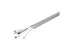 Round canale per cavi semirotondo 50x13mm barra 1m autoadesiv