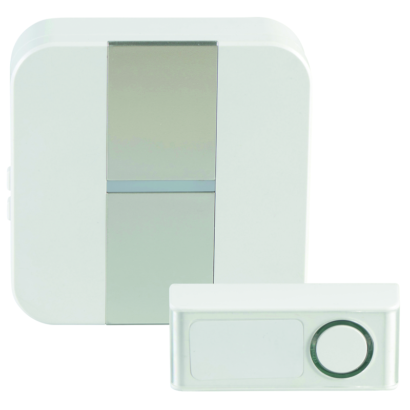 HEIDEMANN Funkgong-Set STRIPE (Reichweite max. 75m) ws