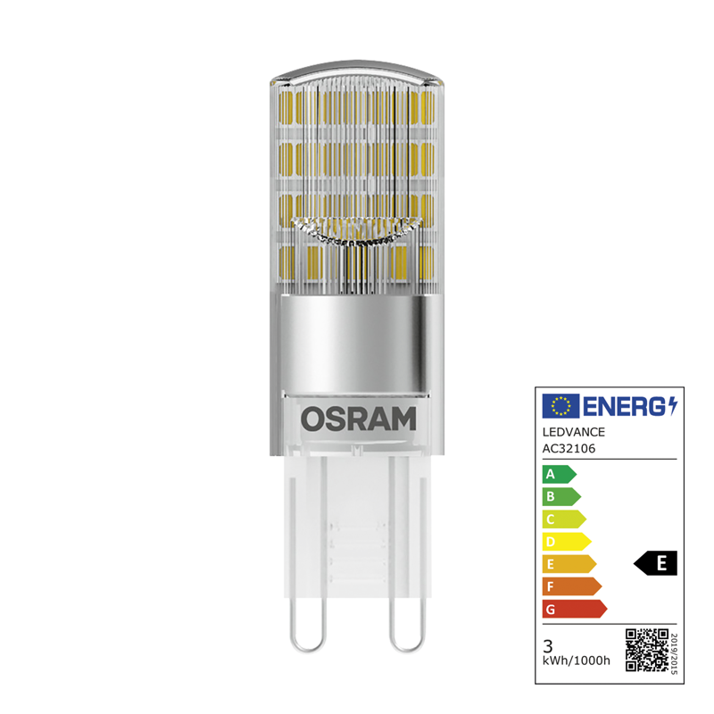 Osram LED Star PIN 30 G9 240V 2.6W 320lm WW A. Steffen AG