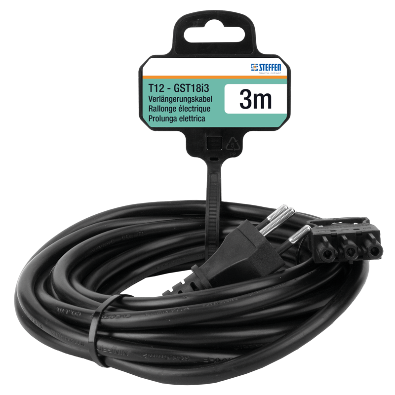Cavo prolunga Td 3x1.5mm² 3m T12-GST18i3 ne