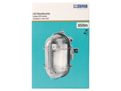 WORKLIGHT Lampada a muro LED ovale con griglia di protezione 8W