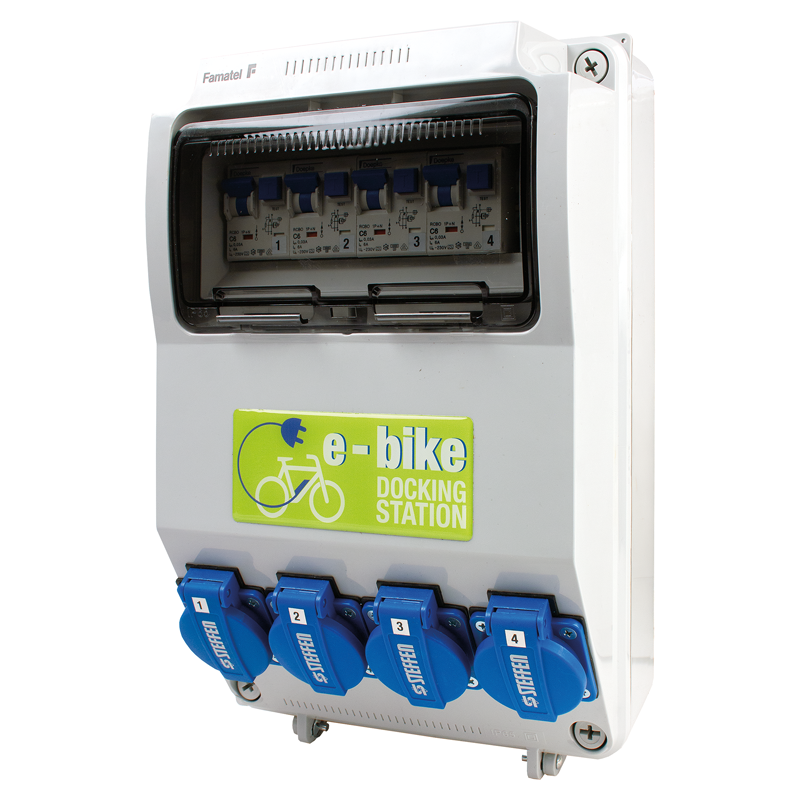 Stazione di ricarica E-Bike 4xT13