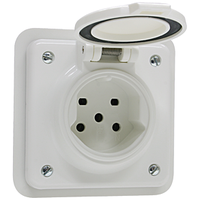 MICA Presa da inc. umido 1xT15 (10A/400V) IP54 bi