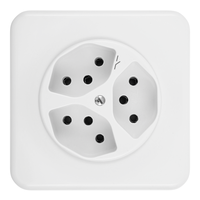 STANDARDdue Presa da inc. 3xT13 (1x separato) bi