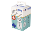 Reiseadapter Schweiz Typ 23 - Europa 3-polig max. 16A ws