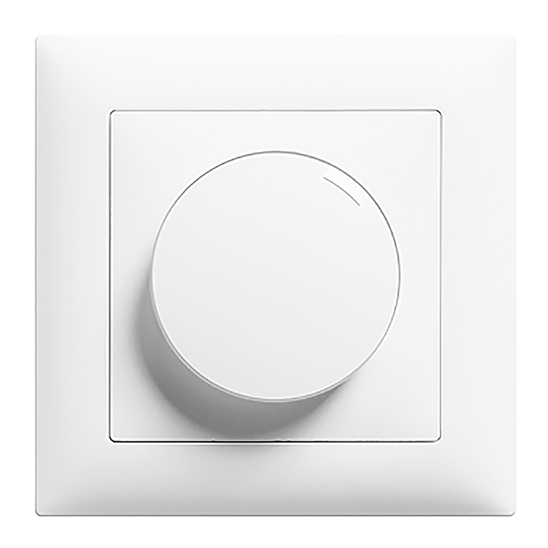 Dimmer rotativo da inc. UNIVERSALE 7-220VA (LED 3-80W) bi