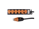 Multiprise PROFESSIONAL 6xT15 GdV 5x1.5mm2 5m IP55 nr/or