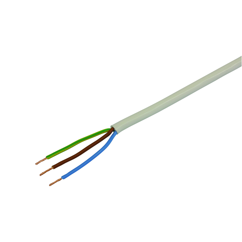 Tdlr Kabel 3x0.75mm² weiss Ring 10m