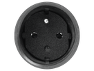 FIX Adapter Deutschland CEE7/7 - Schweiz T12 3-polig sw