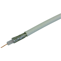 Cavo coassiale 75 Ohm classe A bianco bobina 100m