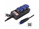 Presa multipla PROFESSIONAL 3xT23 GdV 3x2.5mm2 3m IP55 nr/bl