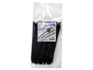 Fascette con naso in acciaio 186x4.8mm, nero