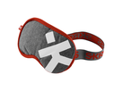 SKROSS Deluxe Masque de sommeil ''gris foncé avec K blanc''