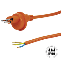 Anschlusskabel PUR 3x1.5mm2 3.1m orange T13 IP55