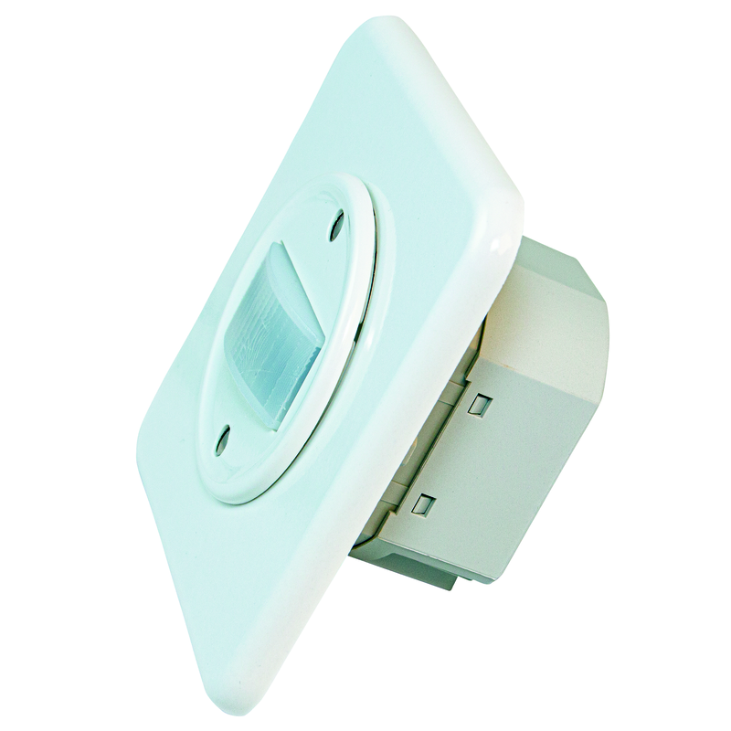 STANDARDdue UP-Bewegungsmelder PIR 180° ws