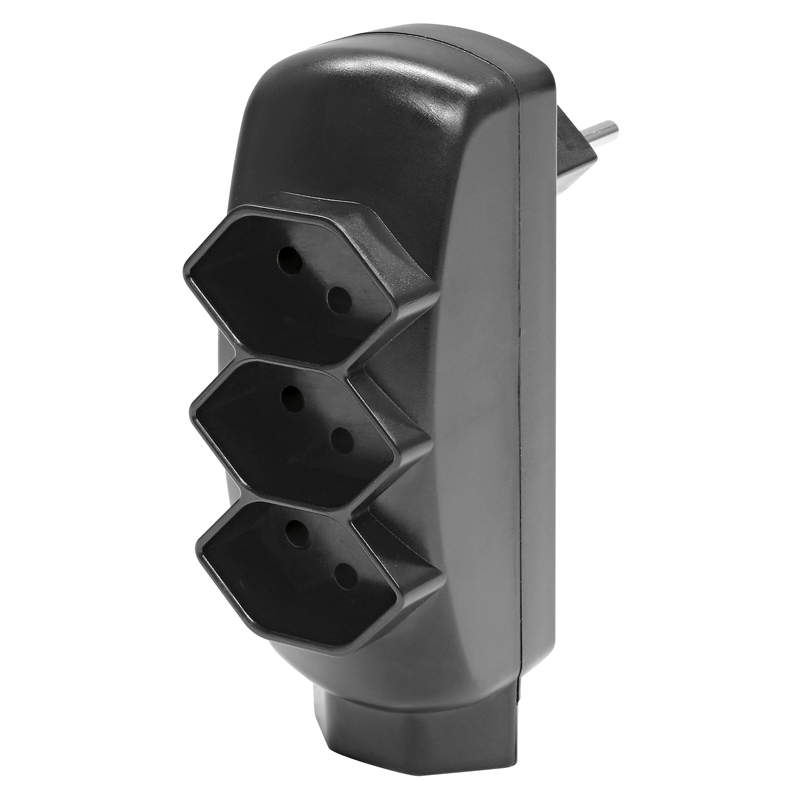 Adattatore multiplo SWING 3+1xT13 girevole 300° nr