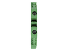 Morsetto passante DIN35 4mm2 verde