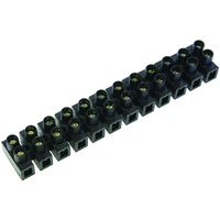 Serrafilo 0.5mm2 - 2.5mm2 nero, 2 pz.