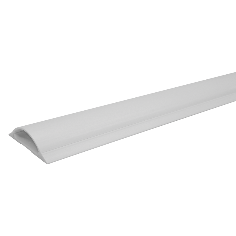 Round canale per cavi semirotondo 50x13mm barra 1m autoadesiv