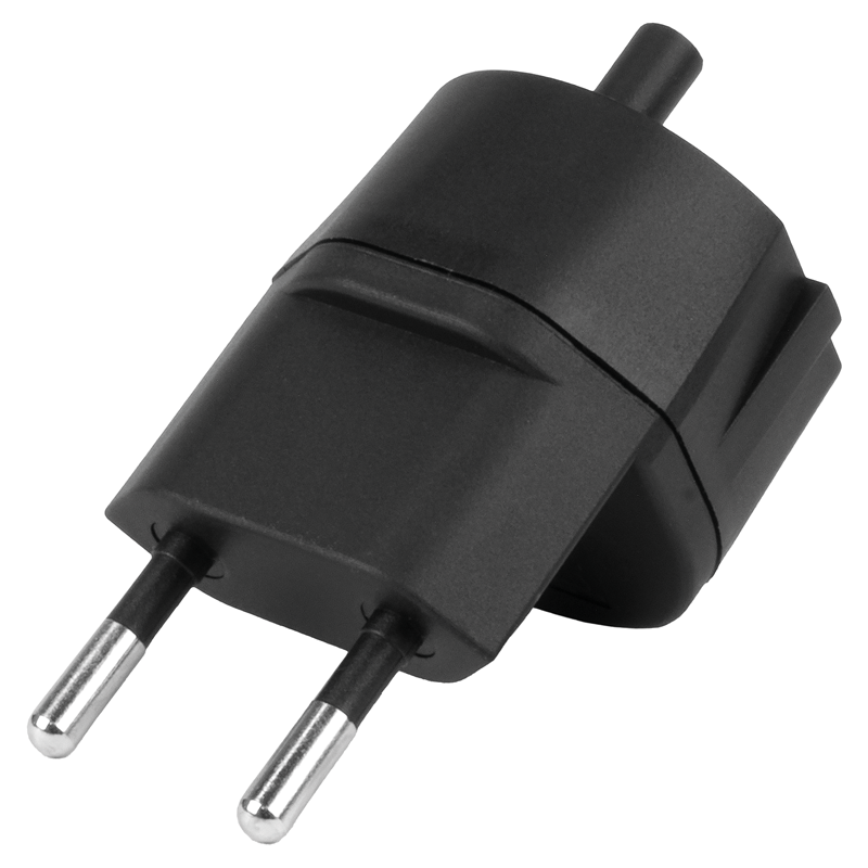 Adaptateur FIXE Allemagne CEE7/17 - Suisse T11 2 pôles décentralisé nr