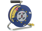 Kunststoff Kabelrolle LOOP 4xT13 Td 3x1mm2 40m bl/gr