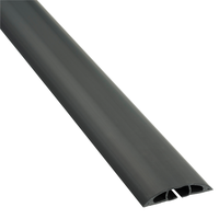 Canalina passacavi da pavimento D-Line 60x12mm 1.8m nero