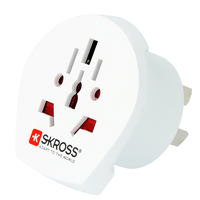 SKROSS Reiseadapter World - Australien/China 3-polig max. 10A ws