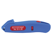 WIECON Coltello NO. S4-28 per cavi rotondi / a prova di umidità Ø 4-28mm bl/ro