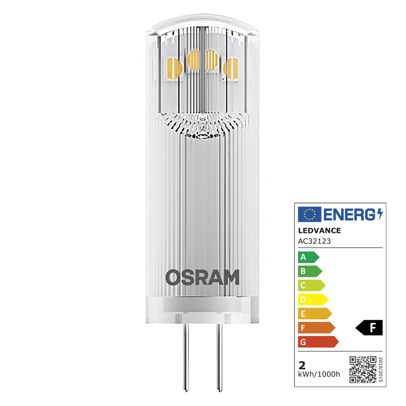 Osram LED PIN 20 G4 12V 1.8W 200lm WW