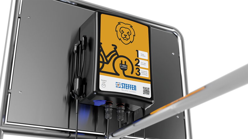 E-Bike Ladestation LiON Box X mit Bosch Smart