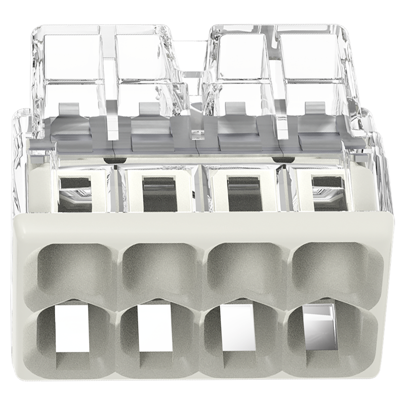 WAGO Borne à fiche COMPACT 8x 0.5-2.5mm² tr/gr UE 10 pcs.
