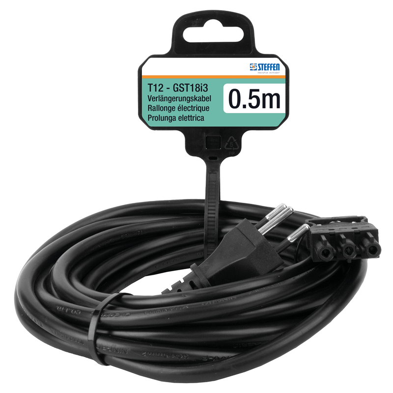 Cavo prolunga Td 3x1.5mm² 0.5m T12-GST18i3 ne