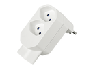 Mehrfachadapter MANTA 2+1xT13 drehbar 320° ws