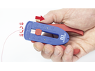 WEICON Spelafili di precisione S per condutt. a filo sottile Ø 0.12-0.8mm bl/ro