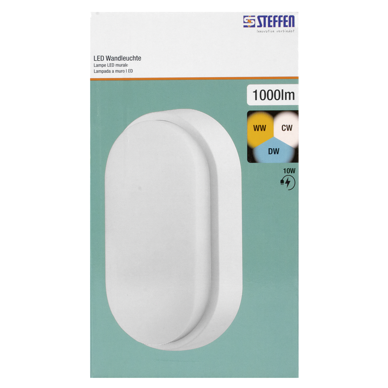 Lampada a muro LED ovale 10W