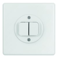 BASICO Interruttore a pulsante da inc. SCH1(3+3) QuickConnect bi