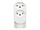 Mehrfachadapter MANTA 2+1xT13 drehbar 320° ws