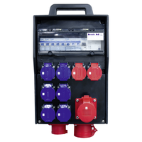 Baustromverteiler 16A bestückt IP44