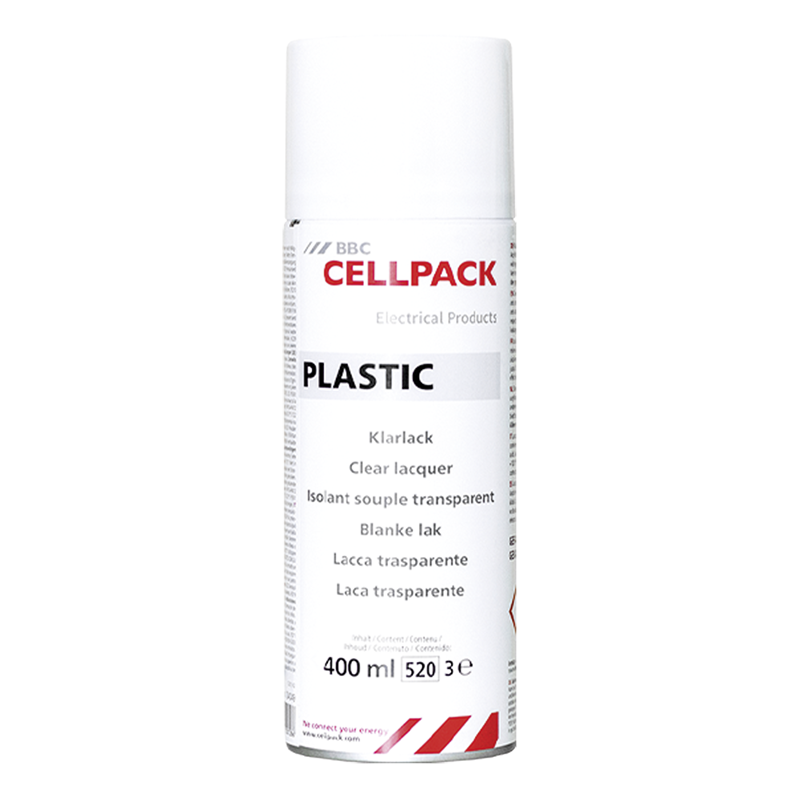 PLASTIC Spray vernis transparent 400ml