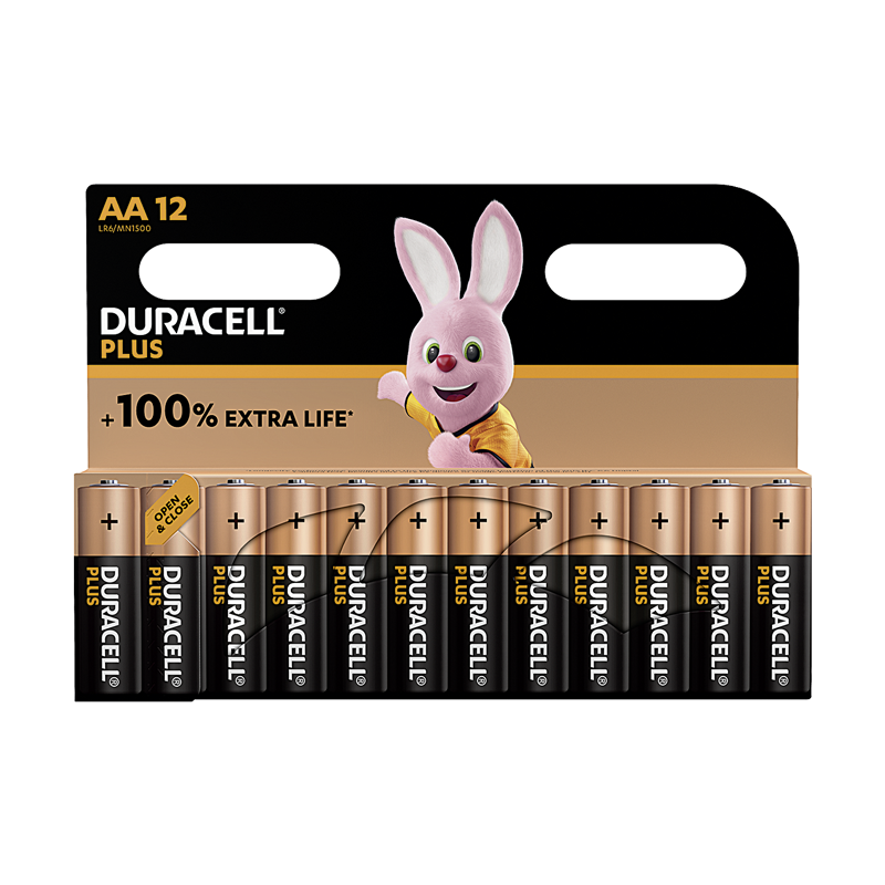 Duracell Plus 1.5V MN1500 LR6 AA