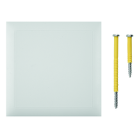 Coperchio con vite centrale isolata 130x130x7mm
