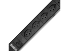 Multiprise ALU MODULAR PDU BLACK 1U 8xT13 3m nr