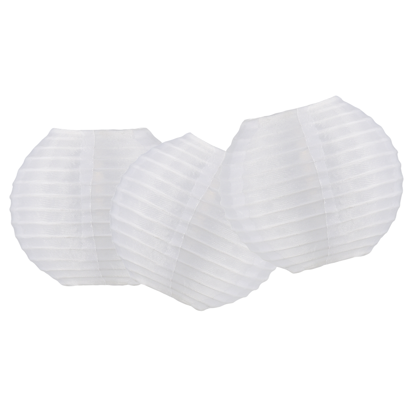 GardenLine LED Lampion-Lichterkette 10x0.06W LED warm weiss 5.5m IP55