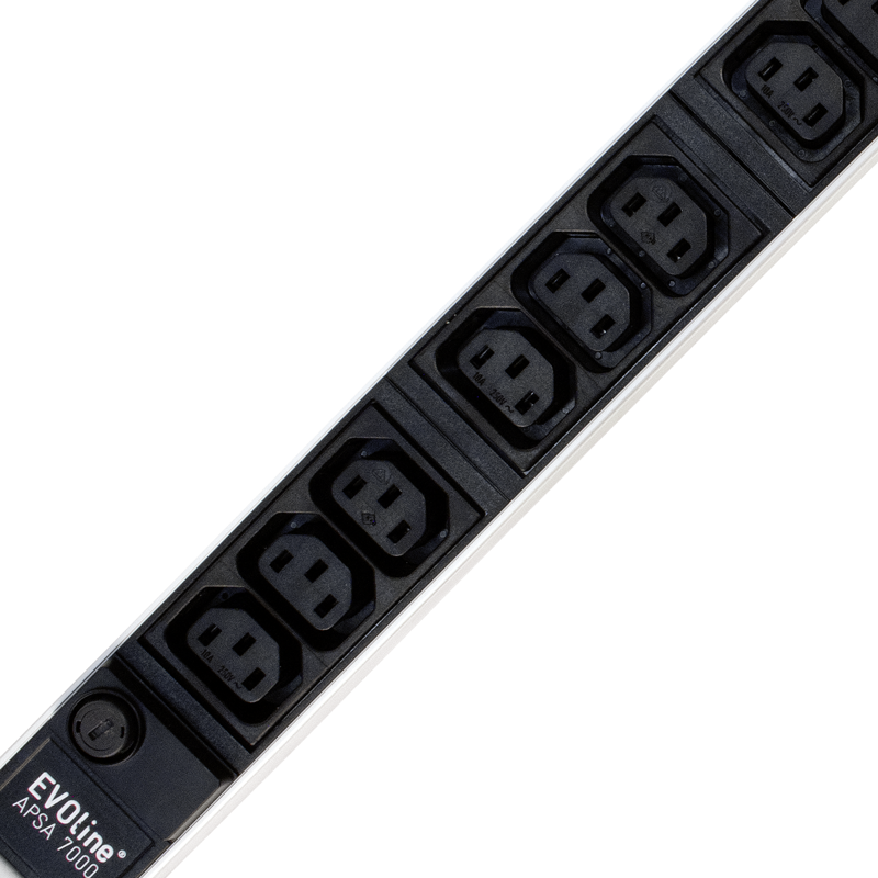 Presa multipla ALU MODULAR PDU 1U 12xC13 (T113) 3m ar/nr