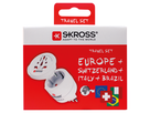 SKROSS Reiseadapter World (Combo) - Schweiz/Europa 3-polig max. 10A ws